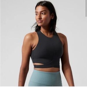 Athleta Conscious Cut Out Crop Top